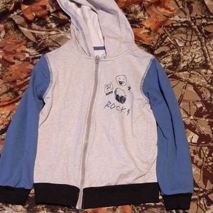 Boys hooded long sleeve